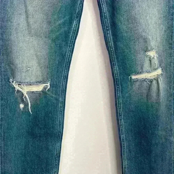 Mother Superior Denim High Waisted Rider Far Beyond the Sky Straight Leg Size 26 - Picture 8 of 14